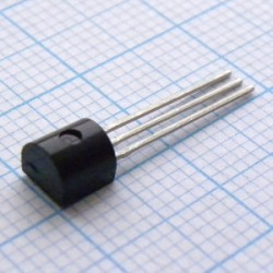 2N3904, Биполярный транзистор, NPN, 40 В, 0.2 А, 0.625 Вт