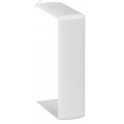 METRA Накладка на стык профиля для кабель-канала 85х50мм белая 638026, Кабель-канал