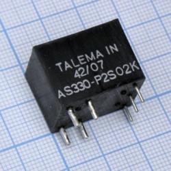 AS-330, Датчик тока; 0-15A; 1:50СТ; 20-200kHz; 2об/2об