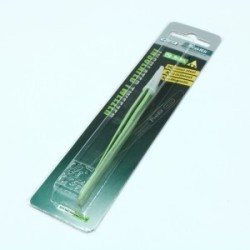 1PK-101T, Пинцет прямой, изолированные рукоятки, немагнитный, длина инструмента 120 мм.