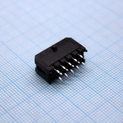 KLS1-XM1-3.00-2X08-MH, Корпус разъема низковольтного питания MF3, розетка