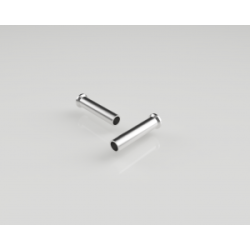 Наконечник втулочный DIN 46228-A 0,5-6, Наконечник кабельный, трубчатый, неизолированный, S=0.5мм, L=6мм