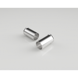 Наконечник втулочный DIN 46228-A 16-12, Наконечник кабельный, трубчатый, неизолированный, S=16мм, L=12мм