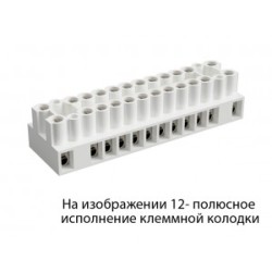 Клеммная колодка KL 16/4 PA DS, Клеммные колодки, Тип KL 16 PA DS, 4 полюса, неделимые, с защитой провода, номинальное сечение провода: 2,5 мм кв., номинальные характеристики: 500 V; 25 A; серия Appliance