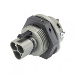 Вилочный разъем в панель RST25I3S S1 M01V BG03, Вилочный разъем в панель, М25, 3 полюса, тип фиксации провода: винтовой, номинальные характеристики: 250V, 25A, цвет корпуса: черный, цвет контактной вставки: серый, серия RST Classic Вилочный разъем в панель RST25I3S S1 M01V BG03, Вилочный разъем в панель, М25, 3 полюса, тип фиксации провода: винтовой, номинальные характеристики: 250V, 25A, цвет корпуса: черный, цвет контактной вставки: серый, серия RST Classic