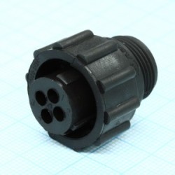 182647-1, Корпус разъема, Серия CPC 1, Штекер на Кабель, 4 контакт(-ов) 182647-1, Корпус разъема, Серия CPC 1, Штекер на Кабель, 4 контакт(-ов)