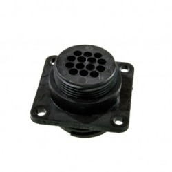 182641-1, Корпус разъема, Круглый , Серия CPC, Гнездо с Монтажом в Панель, 14 контактов, Корпус из Термопластика 182641-1, Корпус разъема, Круглый , Серия CPC, Гнездо с Монтажом в Панель, 14 контактов, Корпус из Термопластика