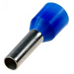 1-966067-6, Наконечник на провод, DIN наконечник, Серия Buchanan, Один Провод, 14 AWG, 8 мм, 14 мм, Синий 1-966067-6, Наконечник на провод, DIN наконечник, Серия Buchanan, Один Провод, 14 AWG, 8 мм, 14 мм, Синий