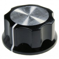 41009-4В, Ручка металл (пластиковая вставка), D29.4мм 41009-4В, Ручка металл (пластиковая вставка), D29.4мм