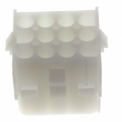 1-480709-0, Корпус разъема, Серия Universal MATE-N-LOK, вилка, 12 вывод(-ов), 6.35 мм