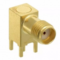 3-1478978-1, Разъем высокочастотный 6ГГЦ, 50 Ом, Коаксиальный, SMA Коаксиальный, Прямоугольное Гнездо