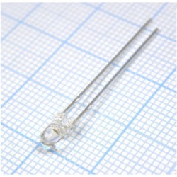 BIR-BM1331, Инфракрасный светодиод 3мм 940нм прозрачный 30°