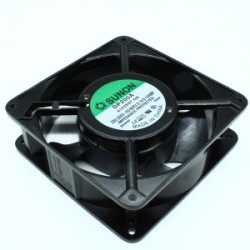 DP200A-2123XST.GN, Вентилятор 220В AC, 2700об./мин., 161м3/час, 120х120х38мм, 44дБ, подшипник скольжения, тип вывода - терминал.