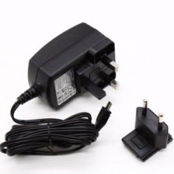 Raspberry Pi 3 Power Supply Black, Блок питания для Raspberry Pi 3, выход micro USB, 5.1В 2.5А 13Вт, кабель 1.5м, цвет черный, вилка - UK, EU (T6143DV)
