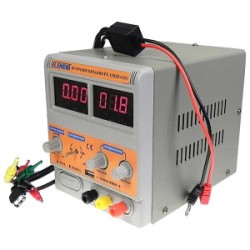 ELEMENT 1502D+, лабораторный блок питания 15В/2А (с USB выходом)