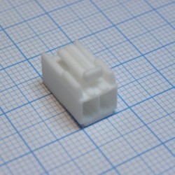 1-1123722-2, Корпус разъема, маломощная серия 3.96мм 2-х позиционный прямой штекер