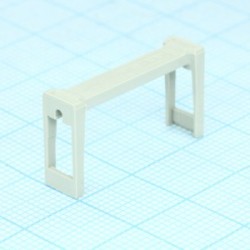 1-100103-6, Аксессуар для снятия натяжения с прямым стеклом заполненный нейлоном серого цвета