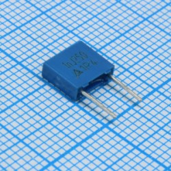 B32529C3102J000, Конденсатор металлоплёночный полиэтилентерефталатный 1000пФ 250В ±5% шаг выводов 5мм
