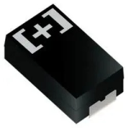 10TPB33M, Конденсатор танталовый полимерный 33мкФ ±20% 10В B2_корпус (3.5 X 2.8 X 1.9мм) для поверхностного монтажа 3528 0.07Ом 105°С лента на катушке