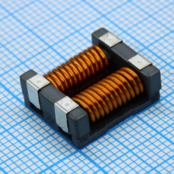 ACM1513-551-2PL-TLHF, Синфазный дроссель двухобмоточный 550Ом 100МГц 10A 0.004Ом для поверхностного монтажа лента на катушке ACM1513-551-2PL-TLHF, Синфазный дроссель двухобмоточный 550Ом 100МГц 10A 0.004Ом для поверхностного монтажа лента на катушке