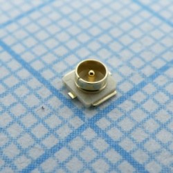 1909763-1, Разъем РЧ / Коаксиальный, Коаксиальный UMCC, Прямое Гнездо, Вертикальный Поверхностный Монтаж