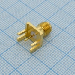 732511150, Разъем РЧ / Коаксиальный, SMA Коаксиальный, Прямое Гнездо, Торцевой, 50 Ом, Сплав Бериллиевой Меди