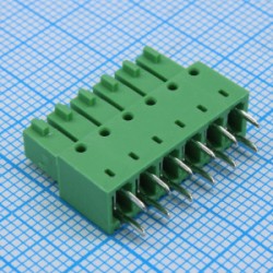15EDGB-3.5-06P-14-00A(H), Разъемный клеммный блок на плату, 6 контактов. Серия 15EDGB-3.5