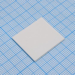 AOS 247/218, Прокладка теплопроводящая керамическая TO-218 TO-247 21х25х3.0мм тепловое сопротивление 0,3K/W, изоляция 10kV/mm