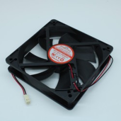 EC12025H12B, Вентилятор 12В, 120х120х25мм, 162.49 м3/час, 43.6dB, подшипник качения, 2600 об/мин EC12025H12B, Вентилятор 12В, 120х120х25мм, 162.49 м3/час, 43.6dB, подшипник качения, 2600 об/мин