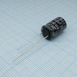 B41851A4108M000, Конденсатор алюминиевый электролитический 1000мкФ 16В ±20% (10 х 16мм) радиальные выводы 5мм 0.33 Ом 560мА 2000час 105°С россыпь