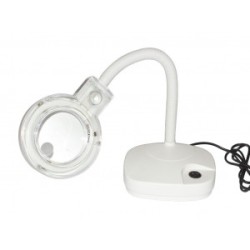 8611-D, лупа лампа настольная , 3-х + 8-x,