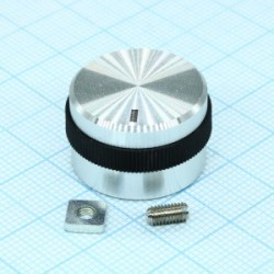 41005-3, Ручка металлическая (пластмассовая вставка) диаметр 22мм 41005-3, Ручка металлическая (пластмассовая вставка) диаметр 22мм