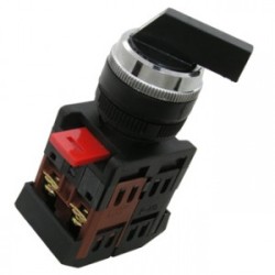 3SA12-22E-11XB/31, Переключатель поворотный серии 3SA12 на 3 положения, NO+NC, 600В, 10А