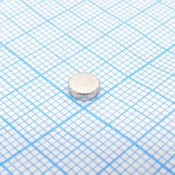 C 5X2 N35, Магнит неодимовый класс N35 5х2 цилиндр