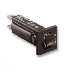 3-1393250-0, Выключатель тепловой серия W28 15А 1-полюсный 32В монтаж на панель