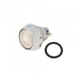 A12-A3, Кнопка антивандальная d12 2A 250B (2c) OFF-(ON) сфера без фикс.