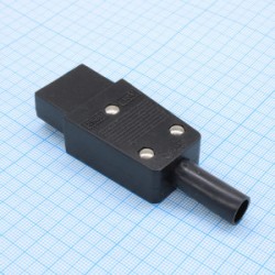 CH1-0462, CH1-0462, евророзетка сетевая на кабель 250В 10А аналог (K2417)