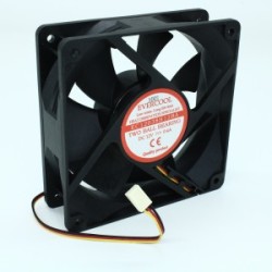 EC12038H12BA, Вентилятор 12В 120х120х38мм, сдвоенный подшипник качения 2600 об/мин, сигнальный вывод, тип вывода - провод с коннектором EC12038H12BA, Вентилятор 12В 120х120х38мм, сдвоенный подшипник качения 2600 об/мин, сигнальный вывод, тип вывода - провод с коннектором