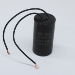 CBB60 30UF 450V WIRE, Конденсатор пусковой / рабочий, металлизированный, полипропиленовый в герметизированном цилиндрическом корпусе