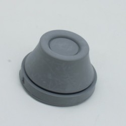 RS PG36G, Ввод кабельный резиновый IP67, материал: EPDM, -40°С...+110°С; толщина панели: 1 - 4 мм; для кабеля диам: 26 - 35 мм; цвет: серый