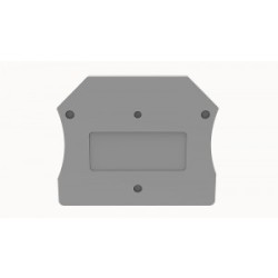 Боковая крышка D-DC6-01P-11-00Z(H), Крышка боковая, для клемм DC6..., цвет: серый Боковая крышка D-DC6-01P-11-00Z(H), Крышка боковая, для клемм DC6..., цвет: серый