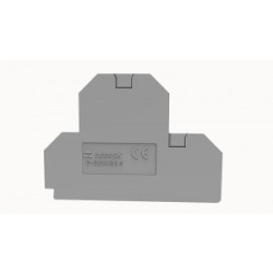Боковая крышка D-DCKKB2.5-01P-11-00Z(H), Крышка боковая, для клемм DCKKB2.5..., цвет: серый Боковая крышка D-DCKKB2.5-01P-11-00Z(H), Крышка боковая, для клемм DCKKB2.5..., цвет: серый