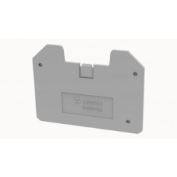 Боковая крышка D-DC4-QU-01P-11-00Z(H), Крышка боковая, для клемм DC4-QU..., цвет: серый Боковая крышка D-DC4-QU-01P-11-00Z(H), Крышка боковая, для клемм DC4-QU..., цвет: серый