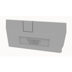 Боковая крышка D-DS2.5-01P-11-00Z(H), Крышка боковая, для клемм DS2.5..., цвет: серый Боковая крышка D-DS2.5-01P-11-00Z(H), Крышка боковая, для клемм DS2.5..., цвет: серый