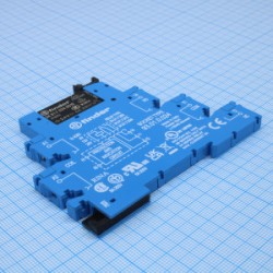 38.51.0.024.0060, Модуль интерфейсный с реле на DIN-рейку катушка 24 В АС одна группа на переключение 6 А