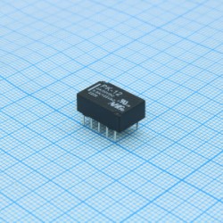 PK-12V, Реле поляризованное две контактные группы 2А две катушки 12В 0.2Вт PK-12V, Реле поляризованное две контактные группы 2А две катушки 12В 0.2Вт