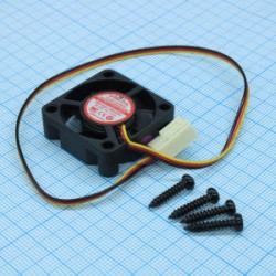 EC3010H12BA, Вентилятор 12В, 30х30х10мм, подшипник качения, 9000 об/мин EC3010H12BA, Вентилятор 12В, 30х30х10мм, подшипник качения, 9000 об/мин