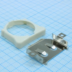 BHX1-2450-SM, Держатель батареи 24.5мм 1 эл. SMD