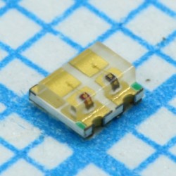 HL-PCB-1617S9FS11GC, Светодиод smd 1,7х1,6x0,68мм/RG/622нм 270-350мкд - 573нм 70-90мкд при 20мА/ 2,1v/ 130°