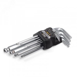 Набор шестигранных ключей с шаром КШ-9 серия KBT-PROFESSIONAL, для монтажа крепежных изделий с внутренним шестигранником, в наборе 9 ключей Набор шестигранных ключей с шаром КШ-9 серия KBT-PROFESSIONAL, для монтажа крепежных изделий с внутренним шестигранником, в наборе 9 ключей